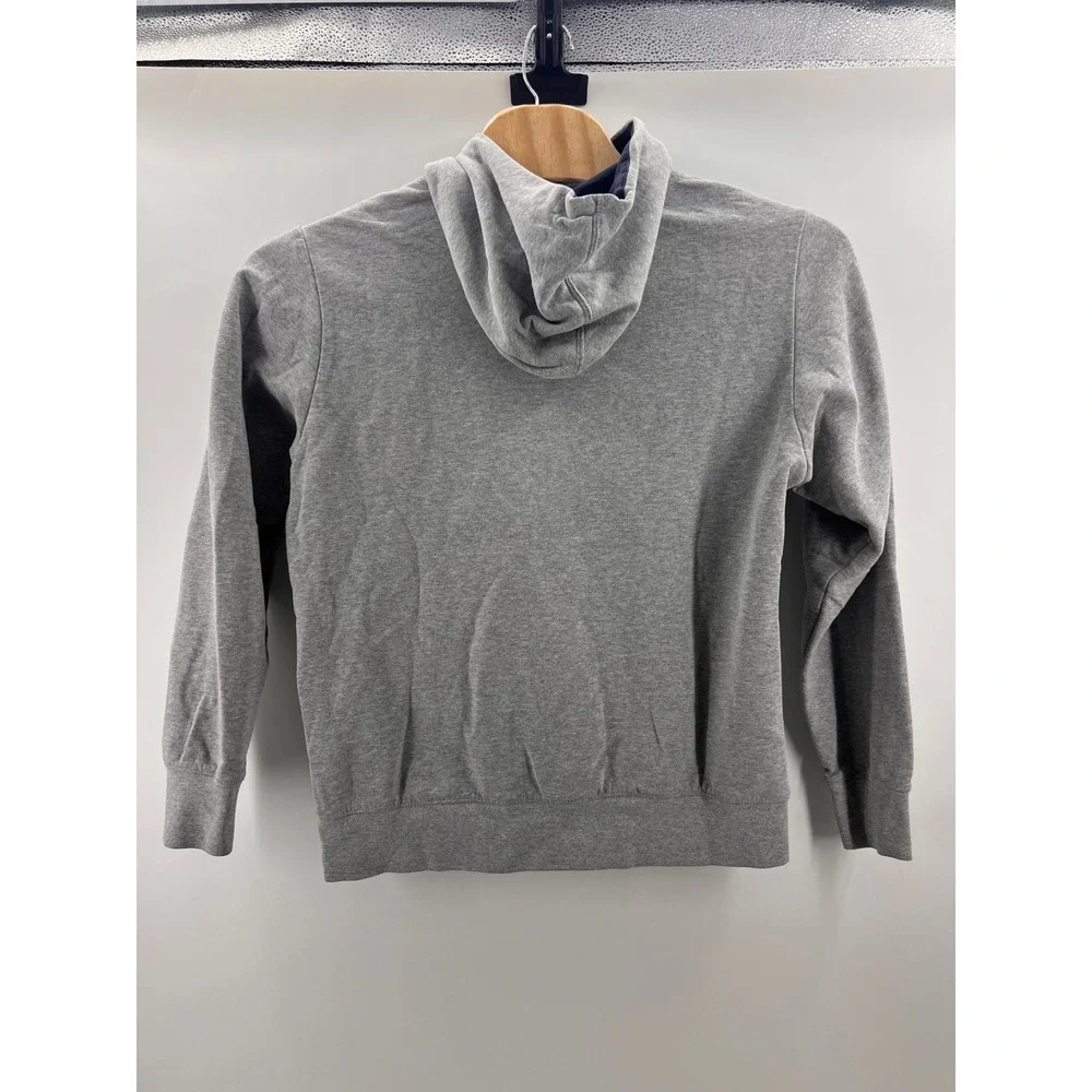 The North Face Gray Logo Hoodie Mens Size‎ L Regular Fit Cotton Polyester Blend